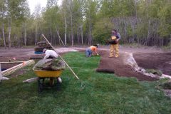 Sod Installation - FRESH GRASS - Kentucky Bluegrass North Bay Ontario 5