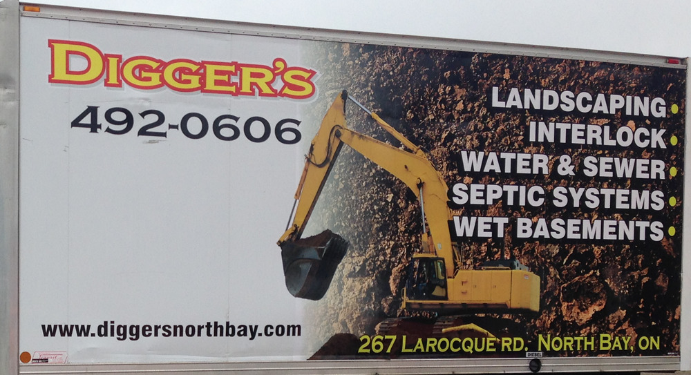 Diggers North Bay Landscaping Wet Basements Septic Systems